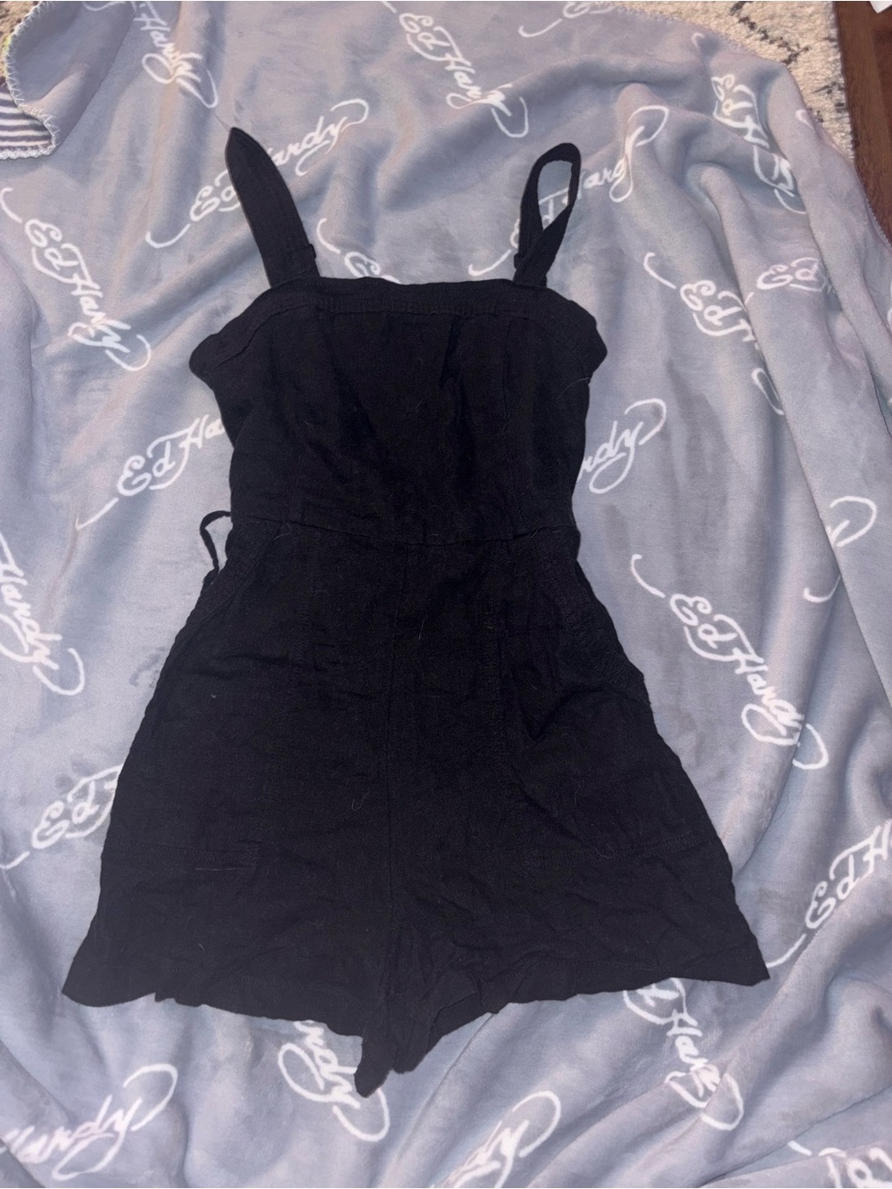 Old Navy Black Girls' Romper with Straps